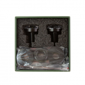 Круглые габариты 25 мм / ДХО (пара) MTF (Белый свет)