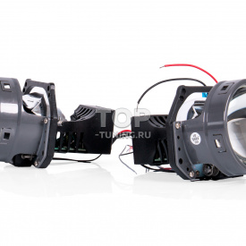 Светодиодные БИ-линзы i8 PRO (5500К) в фары авто