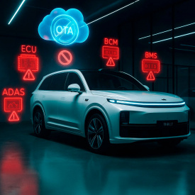 Прошивка электронных блоков Lixiang после замены