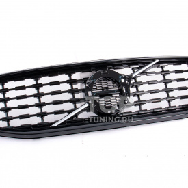Черная решетка радиатора R-Design для Volvo S60, V60 (2018+)