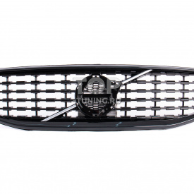 Черная решетка радиатора R-Design для Volvo S60, V60 (2018+)