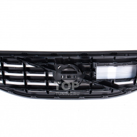 Решетка радиатора Black Thor (под дистроник) для Volvo XC60 (2014-2017)