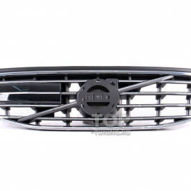 Хромированая решетка радиатора (под дистроник) для Volvo XC60 (2014-2017)