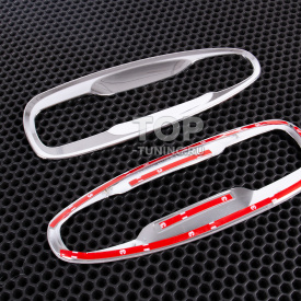 Хромированные накладки под ручки дверей для Toyota Land Cruiser Prado 150