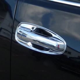Хромированные накладки под ручки дверей для Toyota Land Cruiser Prado 150