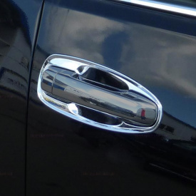 Хромированные накладки под ручки дверей для Toyota Land Cruiser Prado 150