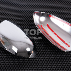 Хромированные накладки на зеркала KIA Forte (2008+), Cerato (2009-2013)