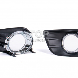 Маски на передние противотуманные фары для Toyota Land Cruiser Prado 150 (2009-2013)