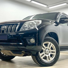 Маски на передние противотуманные фары для Toyota Land Cruiser Prado 150 (2009-2013)