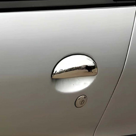 Хромированные накладки на ручки дверей из нержавеющей стали для Citroen C1 (2005-2014)