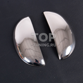 Хромированные накладки на ручки дверей из нержавеющей стали для Citroen C1 (2005-2014)