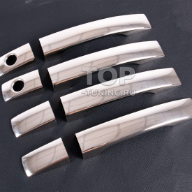 Накладки на дверные ручки из нержавеющей стали для SsangYong Actyon Sports (2006-2011)