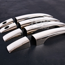 Накладки на дверные ручки из нержавеющей стали для SsangYong Actyon Sports (2006-2011)