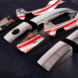 Накладки на дверные ручки из нержавеющей стали для SsangYong Actyon Sports (2006-2011)