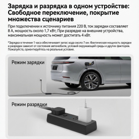 Оригинальная зарядка Lixiang + блок разрядки, 2 в 1, в розетку 220 В