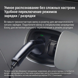 Оригинальная зарядка Lixiang + блок разрядки, 2 в 1, в розетку 220 В