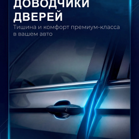 Бесштыревые доводчики дверей для TANK 300