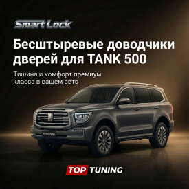 Бесштыревые доводчики дверей для TANK 500