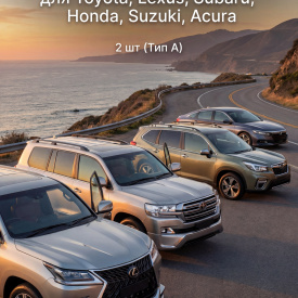 Доводчики дверей (2 шт.) — Тип A (Toyota, Lexus, Subaru, Honda, Suzuki, Acura)