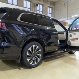 Выдвижные пороги ступени RRS для Aito M7 (2022-2025)