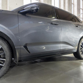 Выдвижные пороги ступени RRS для Changan UNI-K (2021-2025)