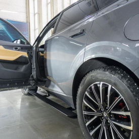 Выдвижные пороги ступени RRS для Changan UNI-K (2021-2025)