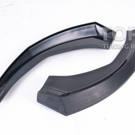 Сплиттер Advance 2 на передний бампер KIA Rio 4 (Рестайлинг)