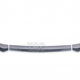 Сплиттер Advance 2 на передний бампер Kia Cerato IV (Рестайлинг)