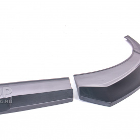 Сплиттер Advance 2 на передний бампер Kia Cerato IV (Рестайлинг)