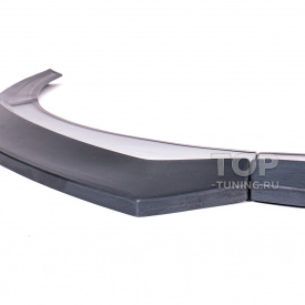 Сплиттер Advance 2 на передний бампер Kia Cerato IV (Рестайлинг)