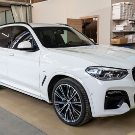 Выдвижные пороги ступени RRS для BMW X3 G01 (2017-2024)