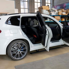 Выдвижные пороги ступени RRS для BMW X3 G01 (2017-2024)