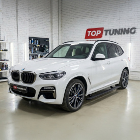 Выдвижные пороги ступени RRS для BMW X3 G01 (2017-2024)