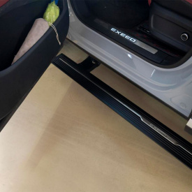 Выдвижные пороги ступени RRS для Exeed RX 2023+