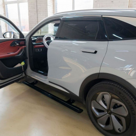 Выдвижные пороги ступени RRS для Exeed RX 2023+