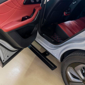 Выдвижные пороги ступени RRS для Exeed RX 2023+