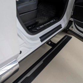 Выдвижные пороги ступени RRS для Haval F7x (2019 - 2024)