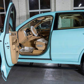 Выдвижные пороги ступени RRS для Porsche Cayenne II (2014-2017)