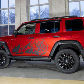 Выдвижные пороги ступени RRS для TANK 300 (2021+)