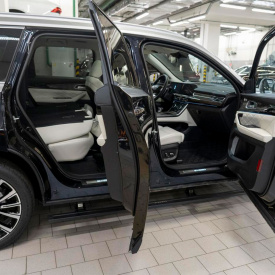 Выдвижные пороги ступени RRS для Exeed VX (2021+)