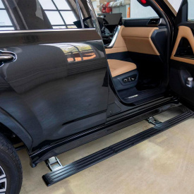 Выдвижные пороги ступени RRS для Lexus LX600 (2021+)