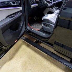 Выдвижные пороги ступени RRS для Volkswagen Teramont (2017-2023)