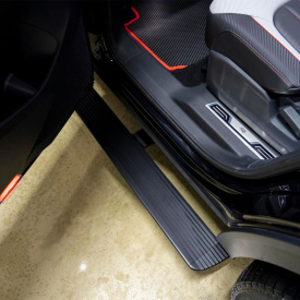 Выдвижные пороги ступени RRS для Volkswagen Teramont (2017-2023)