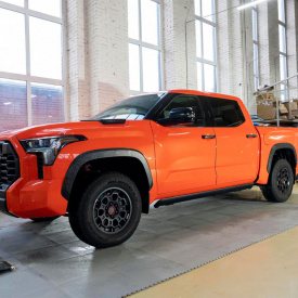 Выдвижные пороги ступени RRS для Toyota Tundra III (2021+)