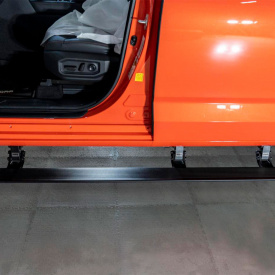 Выдвижные пороги ступени RRS для Toyota Tundra III (2021+)