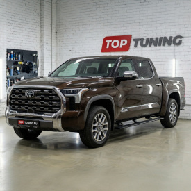 Выдвижные пороги ступени RRS для Toyota Tundra III (2021+)