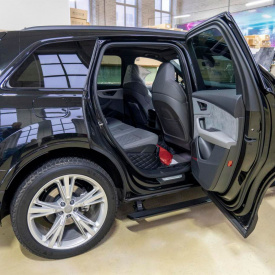 Выдвижные пороги RRS для Audi Q7 4M (2015+)