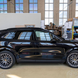 Выдвижные пороги RRS Porsche Cayenne III (2018+)