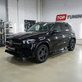 Выдвижные пороги RRS Mercedes-Benz GLE V167 (2018–2023)