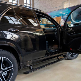 Выдвижные пороги RRS Mercedes-Benz GLE V167 (2018–2023)